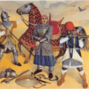 egyptian mamluk warriors serving in the Ottoman Empire in the 16th century AD
