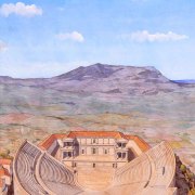 greco-romain-segesta-theatre-theatre-paysage