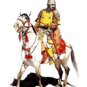 Mameluke armoured cavalryman, thirteenth century