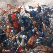 Battle of Agincourt, Hundred Years War. By Ugo Pinson